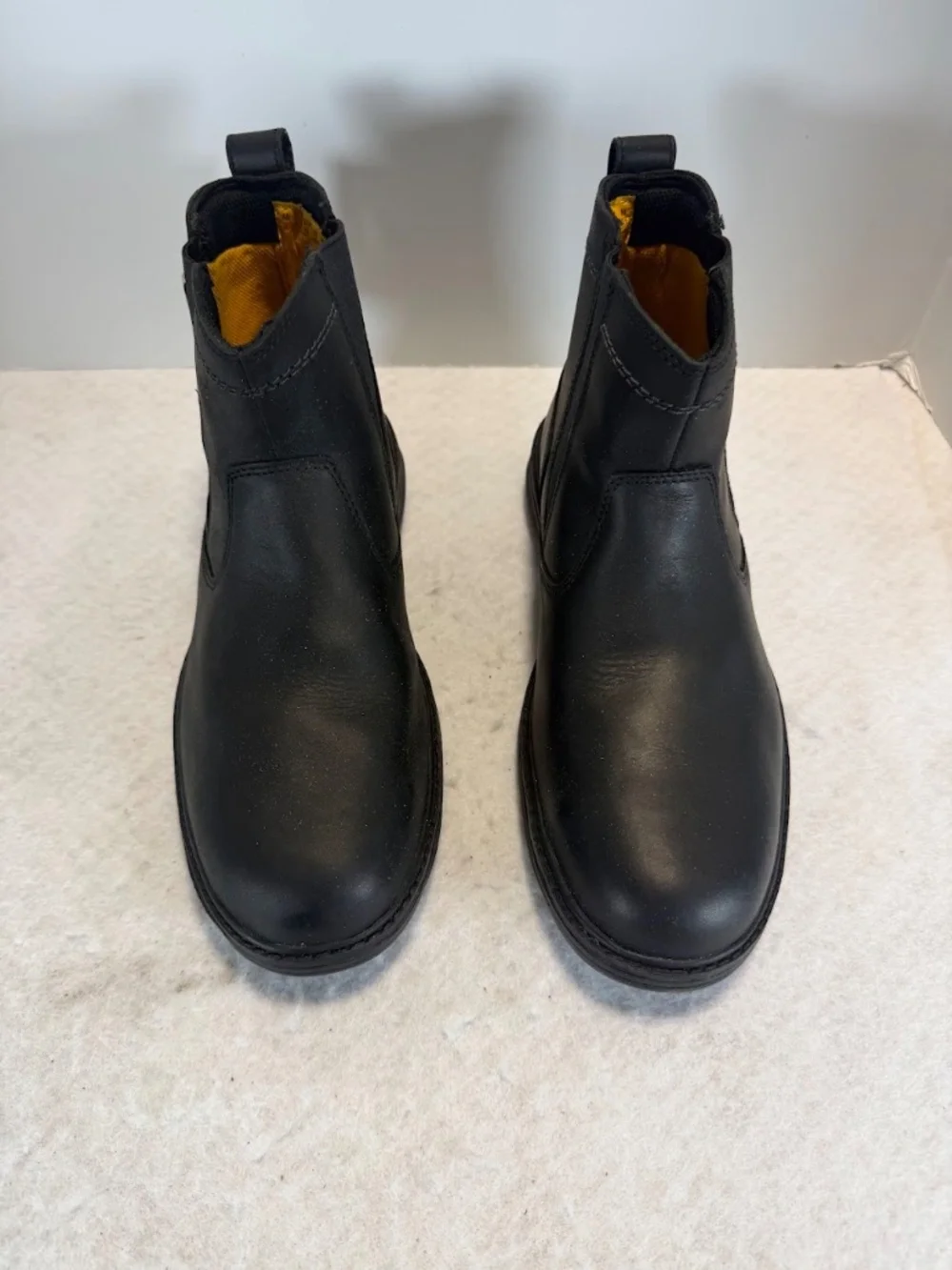 CAT Inherit Pull On ST Steel Toe Chelsea Boots Men's 9.5 Wide NIB